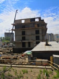 Процесс строительства ЖК Квадрум в Иркутске