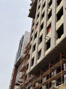ЖК Skyline процесс строительства май 2023 года