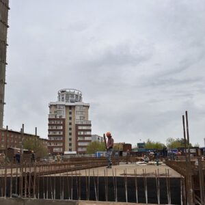 ЖК Skyline процесс строительства май 2023 года