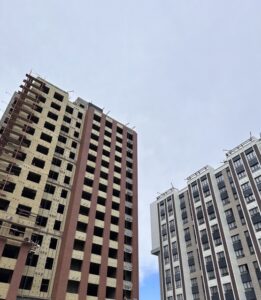 ЖК Skyline процесс строительства июль 2023 года