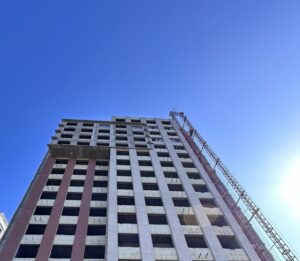 ЖК Skyline процесс строительства август 2023 года