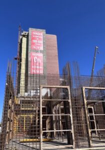 ЖК Skyline процесс строительства август 2023 года