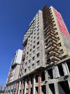 ЖК Skyline процесс строительства сентябрь 2023 года